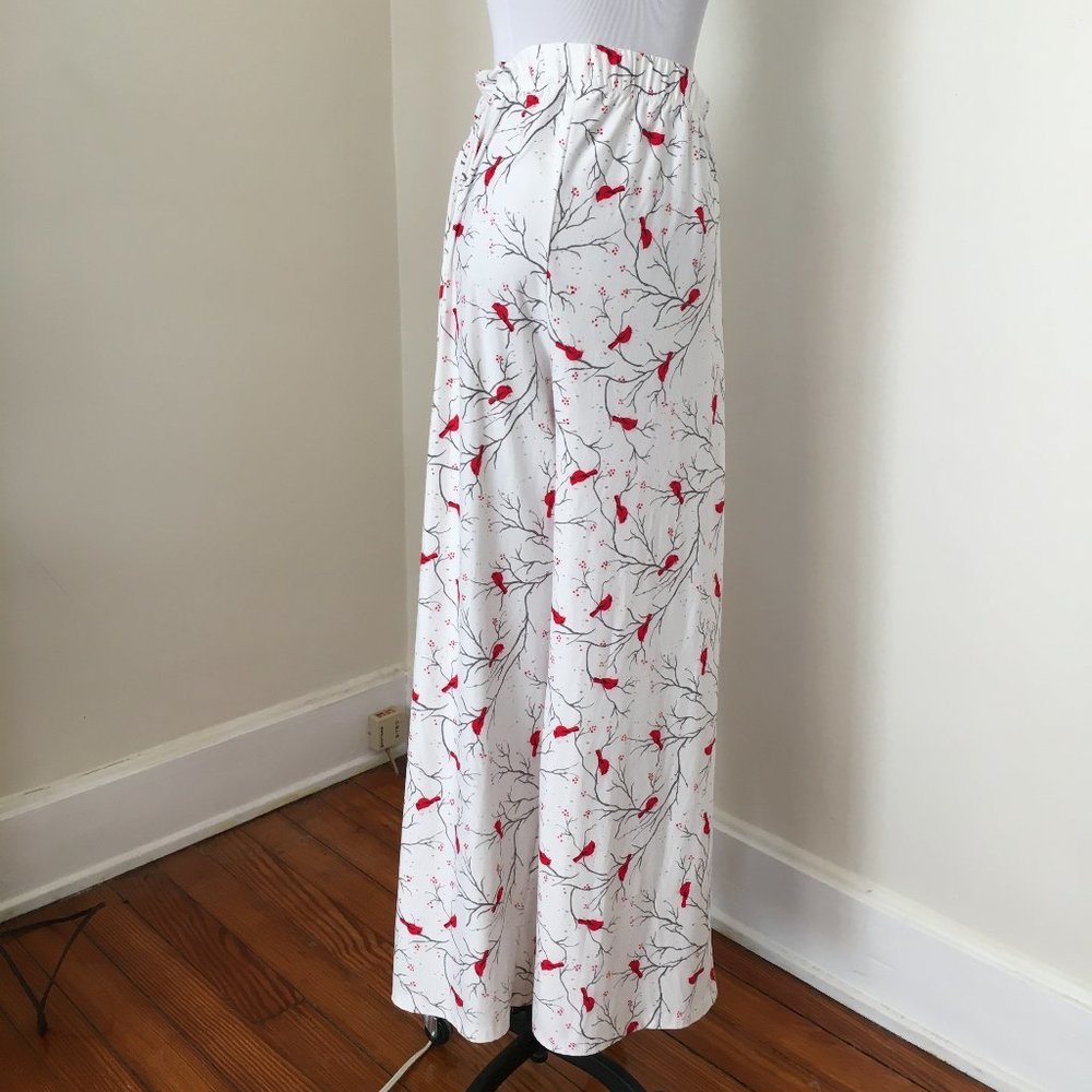 Plus Size 2X Sleep Pants Red Birds Simple Pleasures